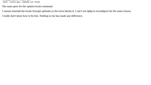 Unix & Linux: LC_ALL: cannot change locale (3 Solutions!!) смотреть онлайн