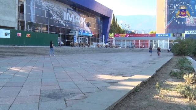 Комментарий зам. главы администрации г. Ялта В. Оганесяна о реконструкции площади Советской