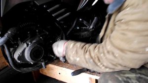 Мотоцикл Racer Forester. Замена ведущей звезды с 15 на 17 зубов