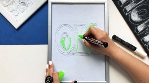Леттеринг на русском. Урок.3D Меловой леттеринг