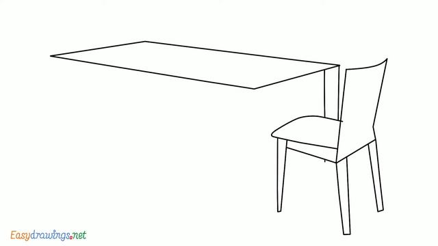 How to draw a Dining Table Step by Step for Beginners смотреть онлайн