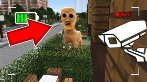 Слежу за ЭЙ МУЖИК ОСТАНОВИСЬ НА МИНУТУ через камеру в МАЙНКРАФТ ! HEY MAN STOP A MINUTE MINECRAFT