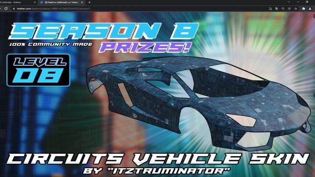 Что будет в Обновлении? Награды за 8 сезон в Роблокс Jailbreak. смотреть онлайн