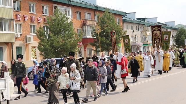 Крестный ход на Вход Господень во Иерусалим. Видеорепортаж Владимира Якимова