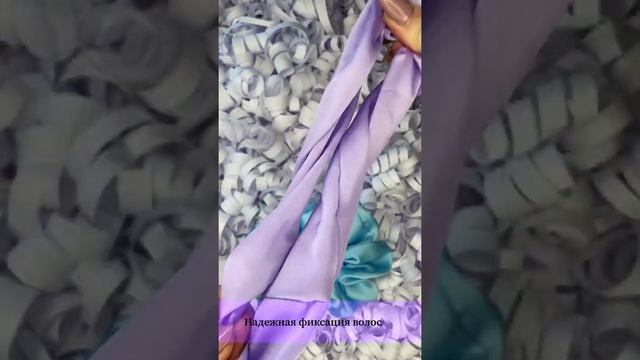 Резинка для волос объемная атласная, 2 шт. смотреть онлайн