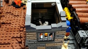 Zombie APOCALYPSE | Speed build BIG LEGO MOC | abandoned shelter