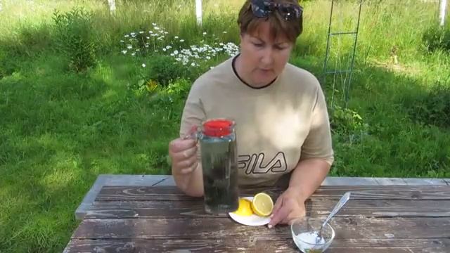 Напиток с базиликом и лимоном - спасение  для жарких деньков. смотреть онлайн