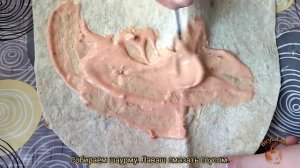 ШАУРМА С КУРИЦЕЙ И КОРЕЙСКОЙ МОРКОВЬЮ ПО-ДОМАШНЕМУ.