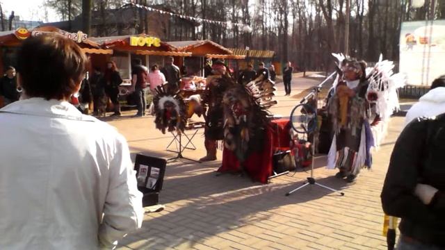 индейцы в Наташинском парке города Люберцы "Одинокий пастух" смотреть онлайн