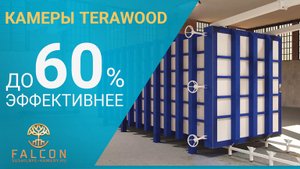 Процесс работы вакуумной сушильной камеры Terawood