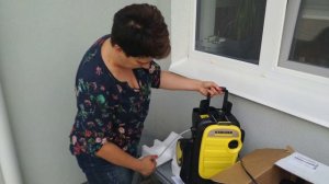 Распаковка минимойки Karcher K5 Compact
