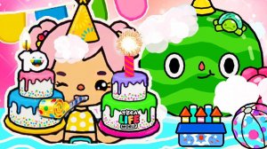 ТОКА БОКА  ДЕНЬ ГОРОДА 10 ЛЕТ  ПЕННАЯ ВЕЧЕРИНКА В АКВАПАРКЕ  АРБУЗНАЯ ВОЛНА - Toca Life World