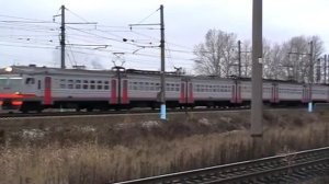 Электропоезд ЭР2 / Elektric train ER2 РЖД/RZD