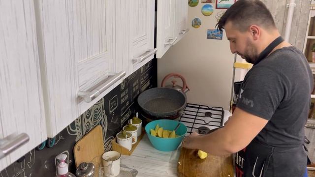 Картошка с мясом и грибами в духовке (свинина и шампиньоны) ?