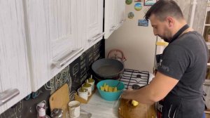 Картошка с мясом и грибами в духовке (свинина и шампиньоны) ?