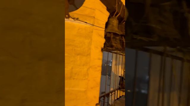 Рождественская служба Данилова монастыря. Звон к Евангелию. смотреть онлайн