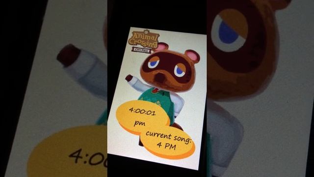 Animal Crossing Clock App for iPhone with Music (Proof it Works)