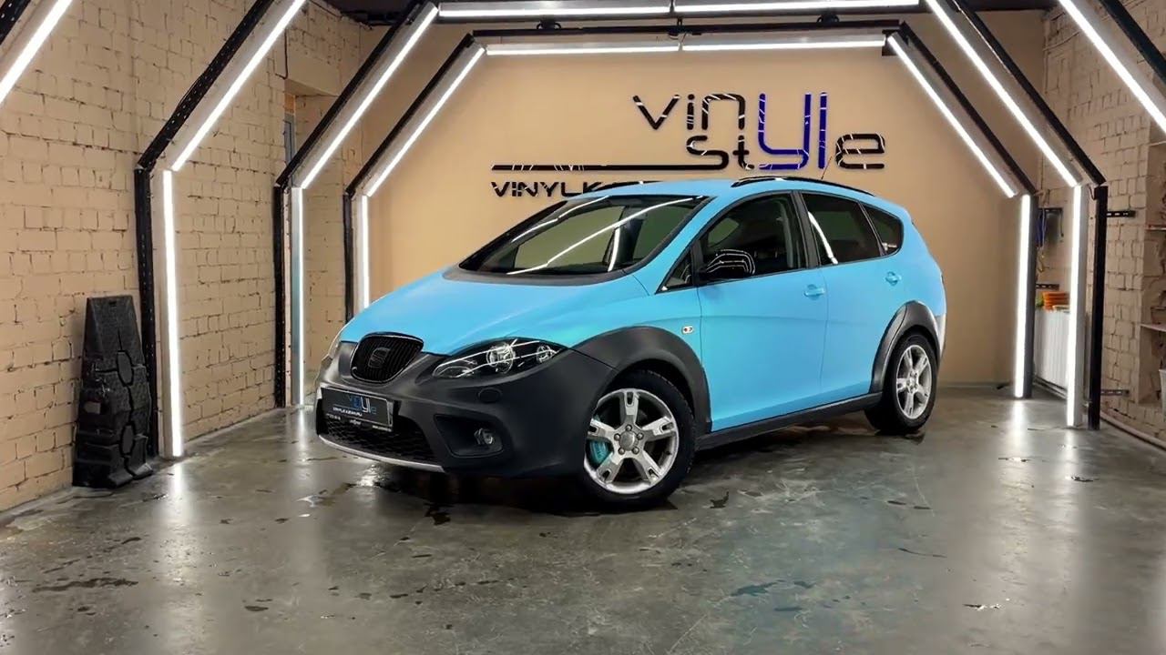 Seat Altea - оклейка пленкой , покраска суппортов, покраска рейлингов, зеркал и много другое