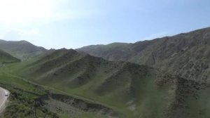 Папанское ущелье, долина реки Ак-Бура