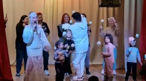 Выступление Нонны и Зорикто Тогочиевых в с.Сухая