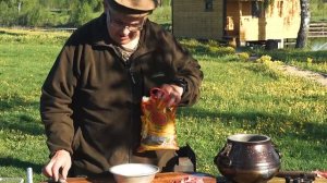 Пробуем получится или нет, готовим плов в афганском казане