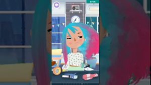 Играю в игру Toca hair salon 3