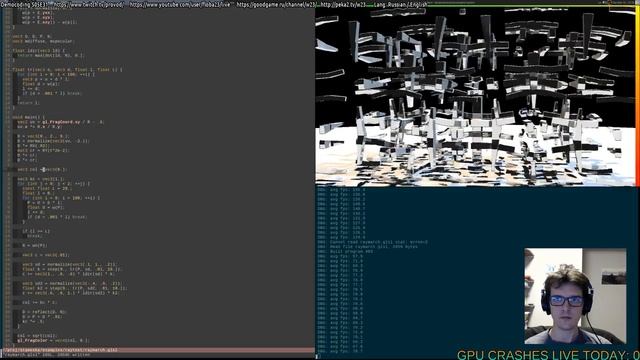 [RU/EN] Democoding S05E31: stress-testing OBS+dma-buf w/ heavy shaders смотреть онлайн