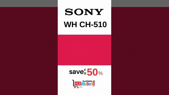 Sony WH CH510 Bluetooth 5 0 headphone Must Buy!