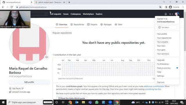 Criando Github do ZERO + Conta Pro Gratuita смотреть онлайн