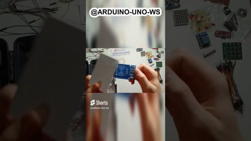 ОБЗОР RFID МОДУЛЯ #shorts #arduino  #diy #arduinouno #handmade #ардуино #поделки