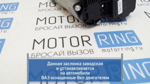 Дроссельная заслонка DELPHI Е-газ 8 кл нового образца