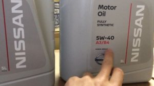 Моторное масло Nissan (как отличить подделку)