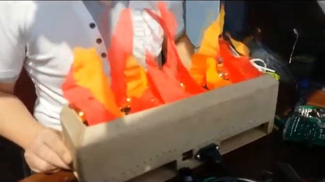 Как сделать искуственный огонь смотреть онлайн