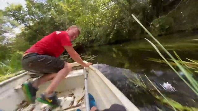 Сплав на болотоходе // SEA-PRO SMF-18E // Казанка-6 смотреть онлайн