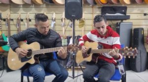 Violao Takamine GN51 + GD71 | Fazendo um som no Improviso #music #review #guitar #wanger