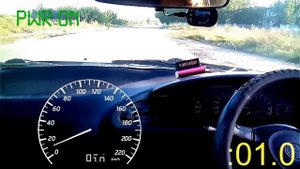 Toyota Ceres 1.6 Silver Top. сравнение режимов коробки PWR on и PWR off.разгон@DragOn
