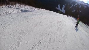 Arhyz 2020 Snowboard riding Gopro Hero7