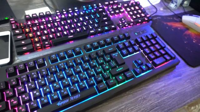 Клавиатура DEXP Hellfire GK-120, игровая или нет? Обзор, распаковка, тесты смотреть онлайн
