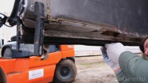 Ремонт уплотнителей на дверях рефконтейнера