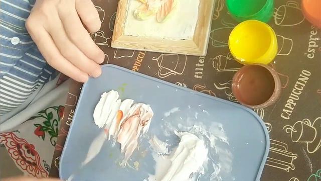 Текстурная паста своими руками. Цветы смотреть онлайн