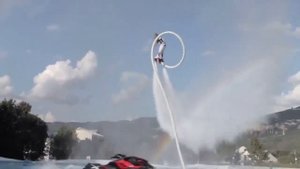 Flyboard show | Флайборд Шоу в бассейне. Aquabor.ru