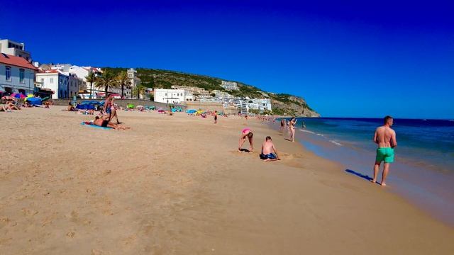 Ouro Beach Walk, Sesimbra - Portugal【4K UHD】 смотреть онлайн