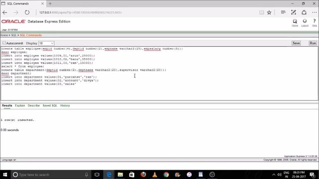 SQL with Oracle 10g XE #3 Creating and modifying employee database!!! смотреть онлайн