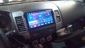 PEUGEOT 4008 Установка Магнитолы Unison A4 4/64Gb, Qled 1280/720 Sim4G