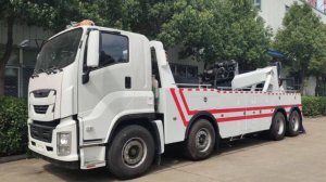 Презентация тяжeлого эвакуатора на бaзе ISUZU - 8х4