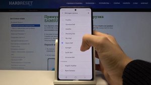 Как изменить мелодию звонка на Samsung Galaxy S20 FE / Смена рингтона на Samsung