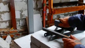 Рубанок для пеноблоков