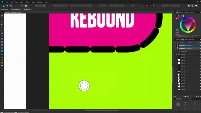 Rebound - Affinity Designer Game Design Timelapse смотреть онлайн