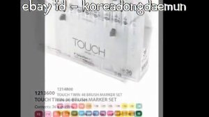 SHINHAN  TOUCH TWIN BRUSH SKETCH MARKER PENS