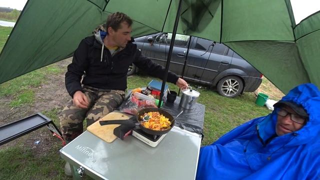 ???Рыбалка? на карася?-с ночевкой?.Готовим? на природе?.#рыбалка#карась#ловлякарася#рыбалкасночёвко